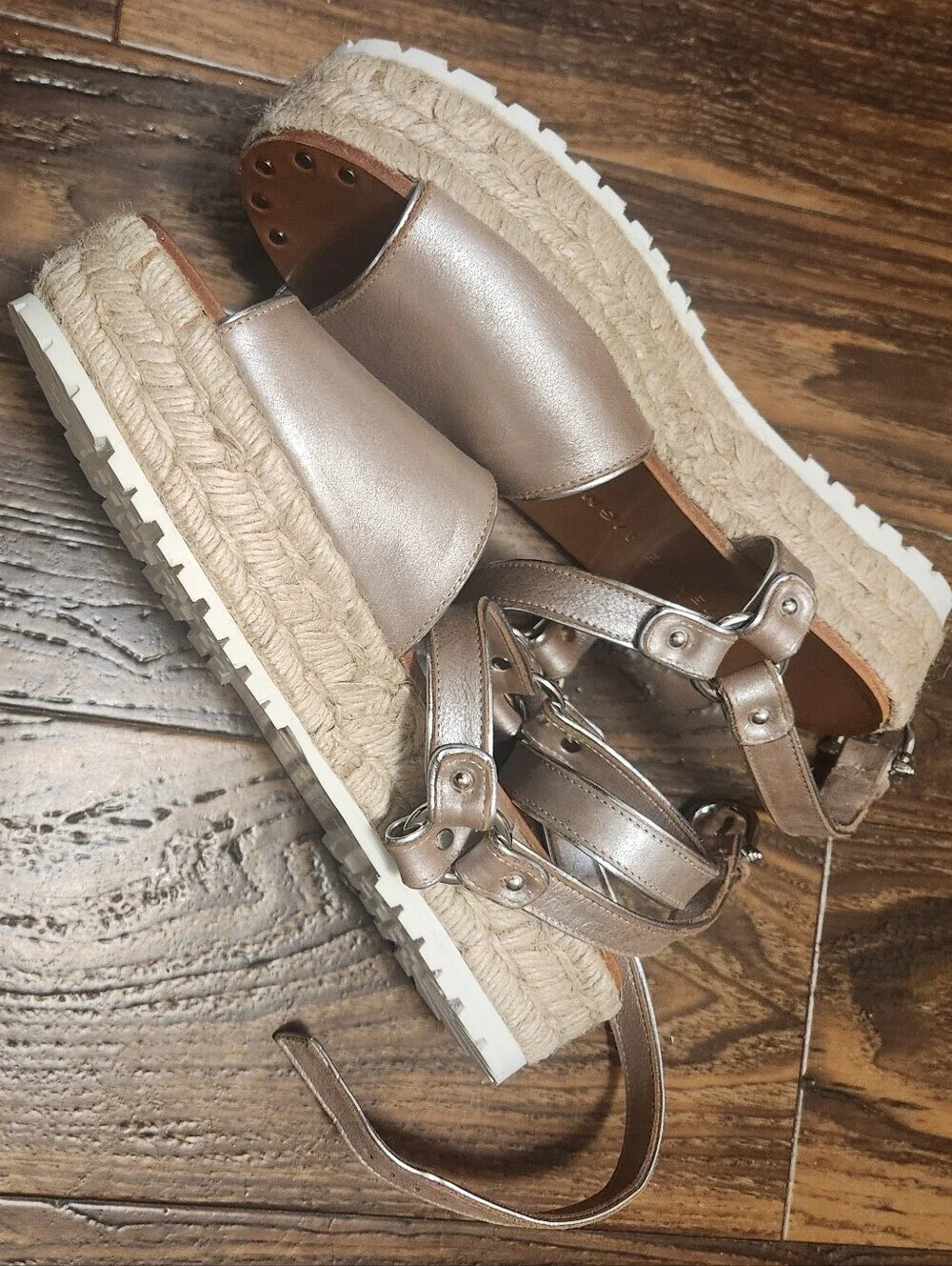 Etienne Aigner buckle espadrille